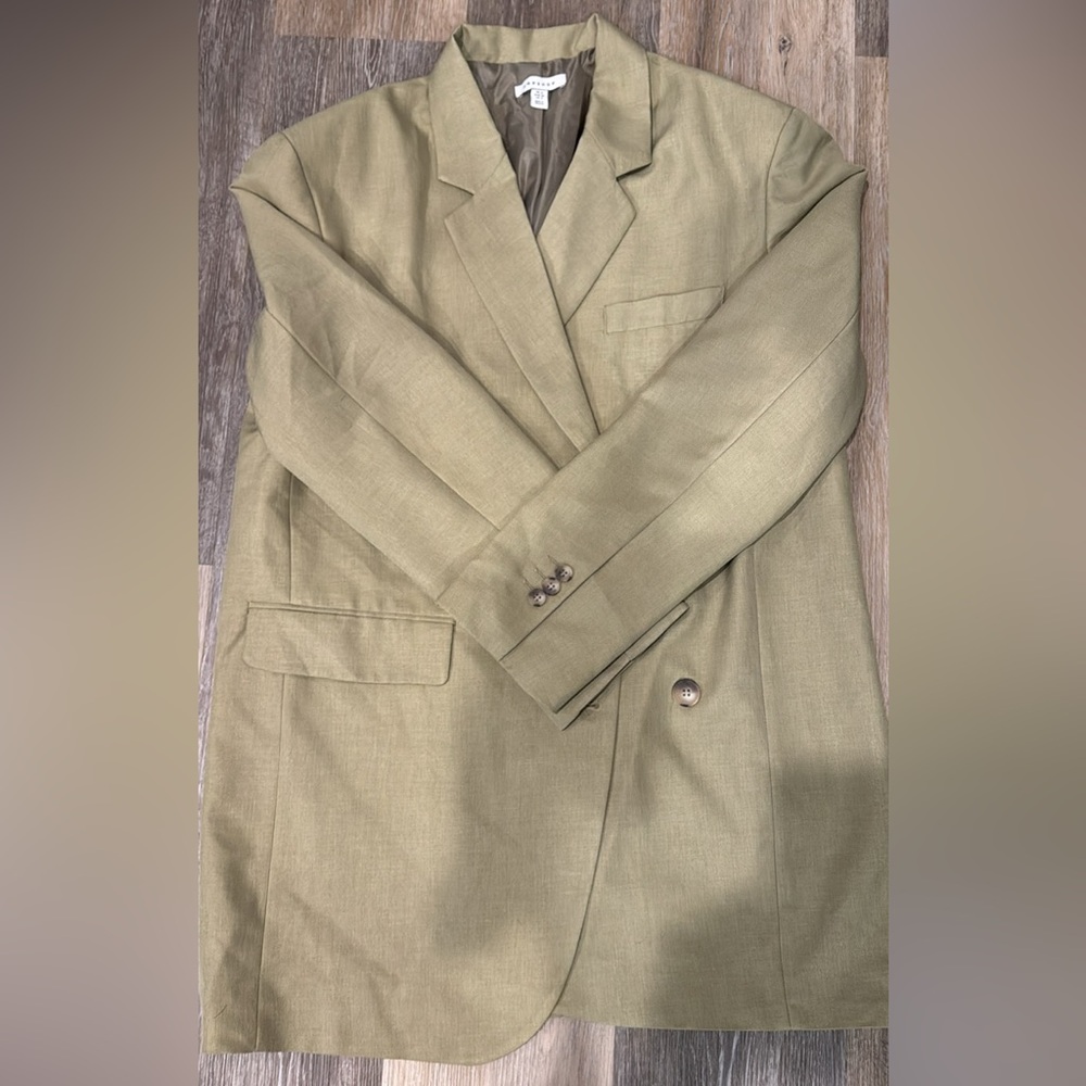 Topshop Beige Blazer